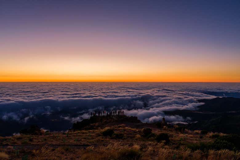 Senderismo por los Picos Arieiro y Ruivo al amanecer