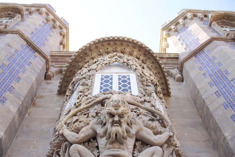 Entrada al Palacio da Pena y sus jardines