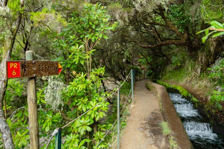 Trekking por Rabaçal y 25 fontes