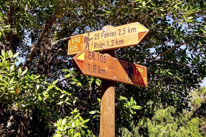 Trekking por Rabaçal y 25 fontes
