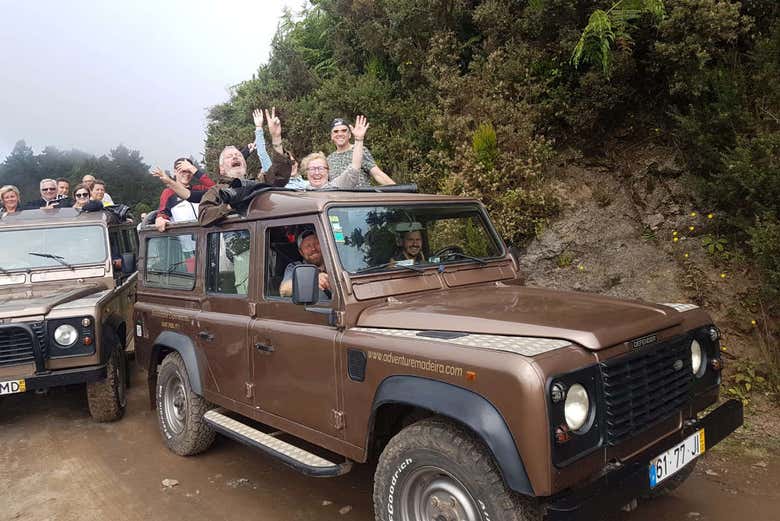 Excursión a Cabo Girão y Rabaçal en 4x4