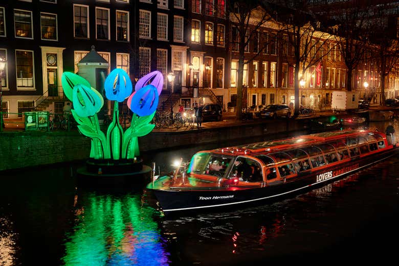 Crucero Amsterdam Light Festival