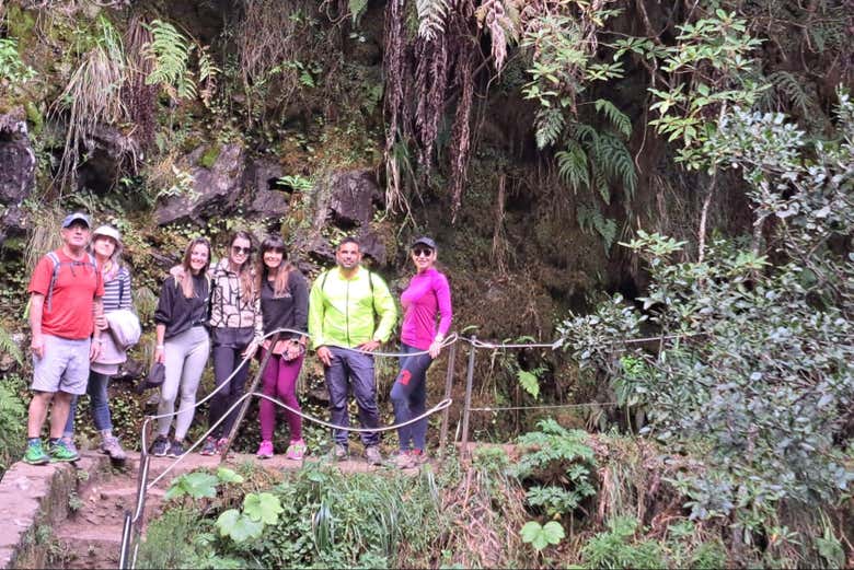 Senderismo por la levada Caldeirão Verde