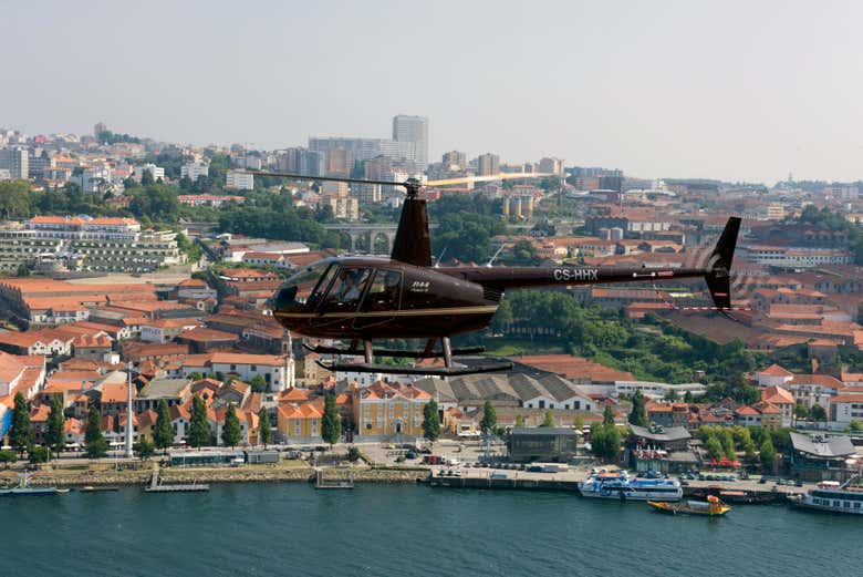 Oporto por tierra, mar y aire