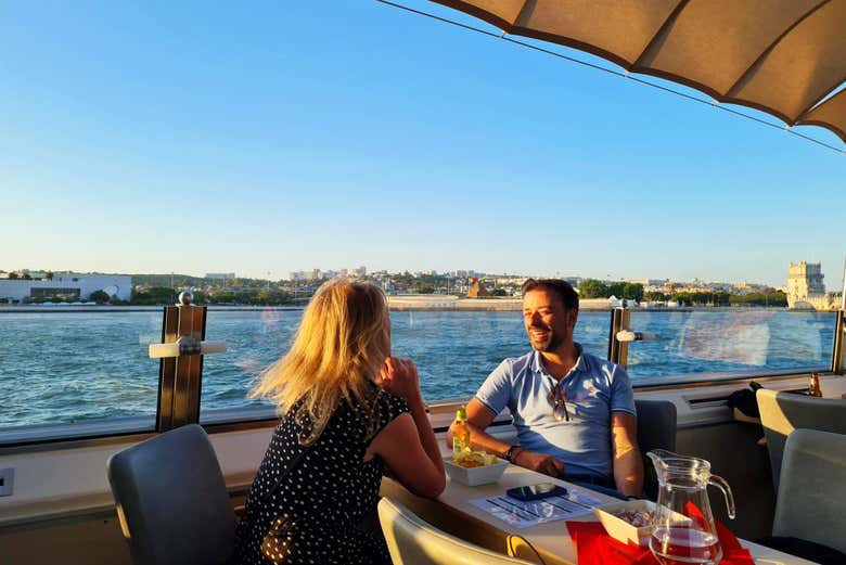 Paseo en barco por Lisboa