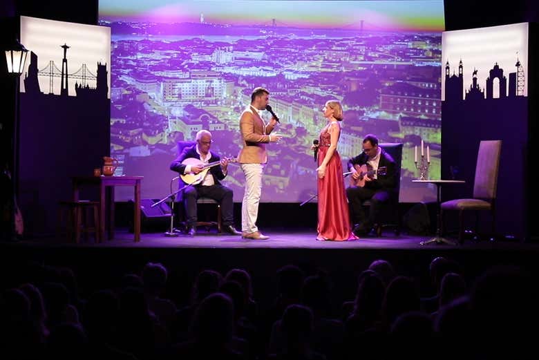 Espectáculo de fado en Chiado