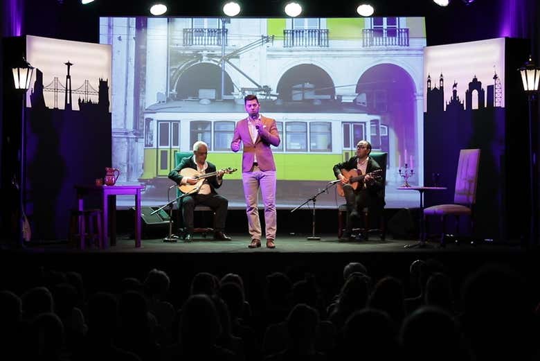 Espectáculo de fado en Chiado