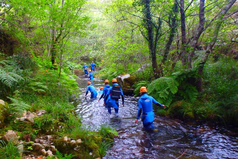 Barranquismo en el Parque Nacional Peneda-Gerês