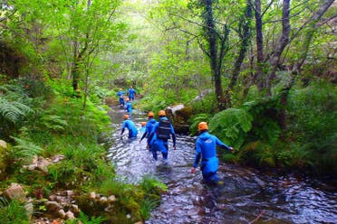 Barranquismo en el Parque Nacional Peneda-Gers