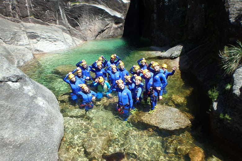 Barranquismo en el Parque Nacional Peneda-Gerês