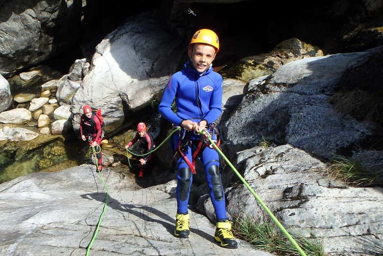 Barranquismo en el Parque Nacional Peneda-Gerês