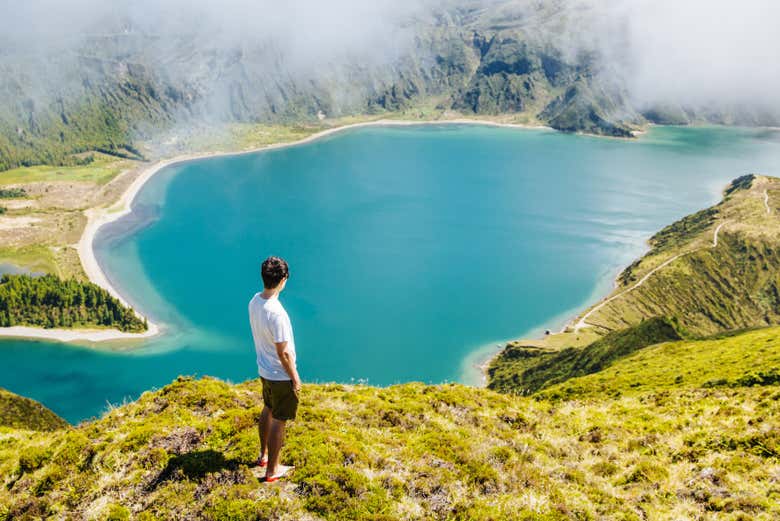 Senderismo por Lagoa do Fogo