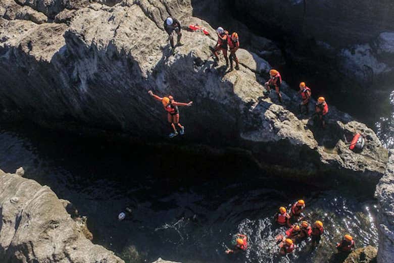 Coasteering por el sur de São Miguel
