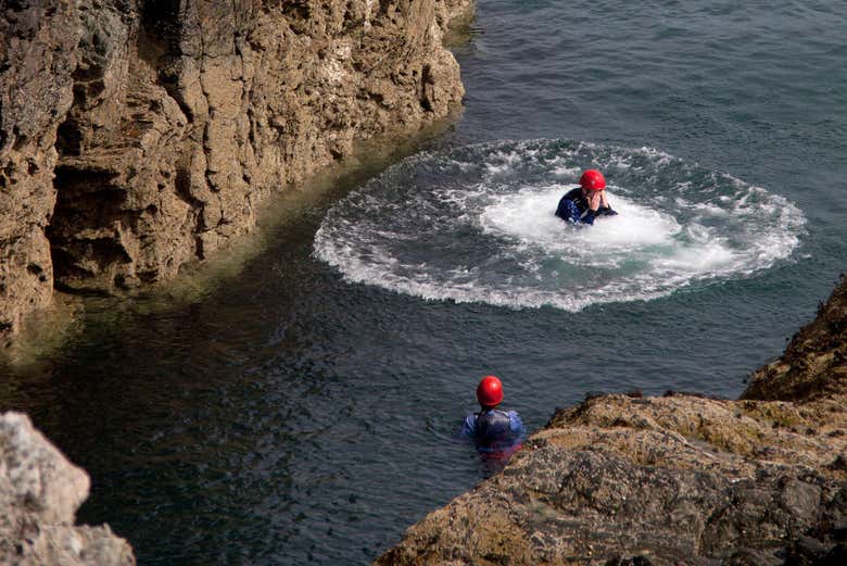 Coasteering por el sur de São Miguel