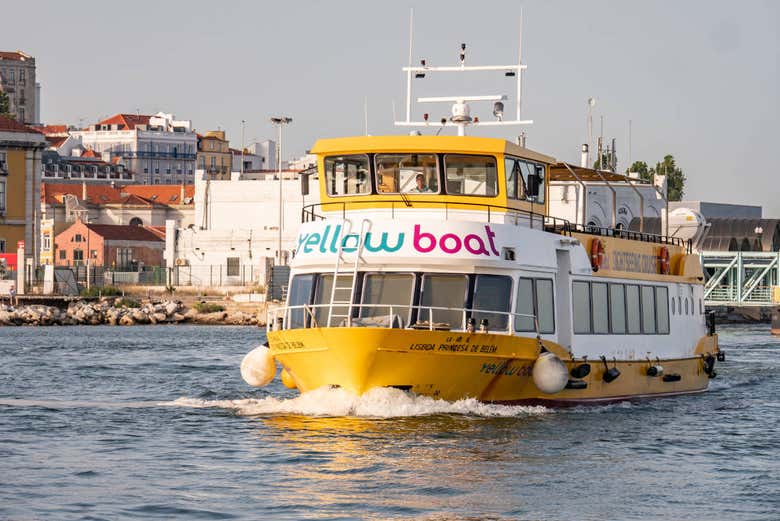 Barco turístico de Lisboa