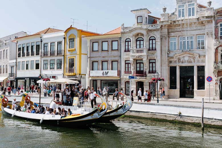 Excursión a Aveiro y Costa Nova + Paseo en barco