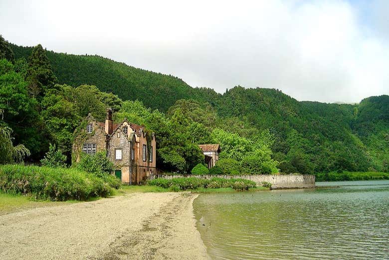 Tour en bicicleta por Lagoa das Furnas
