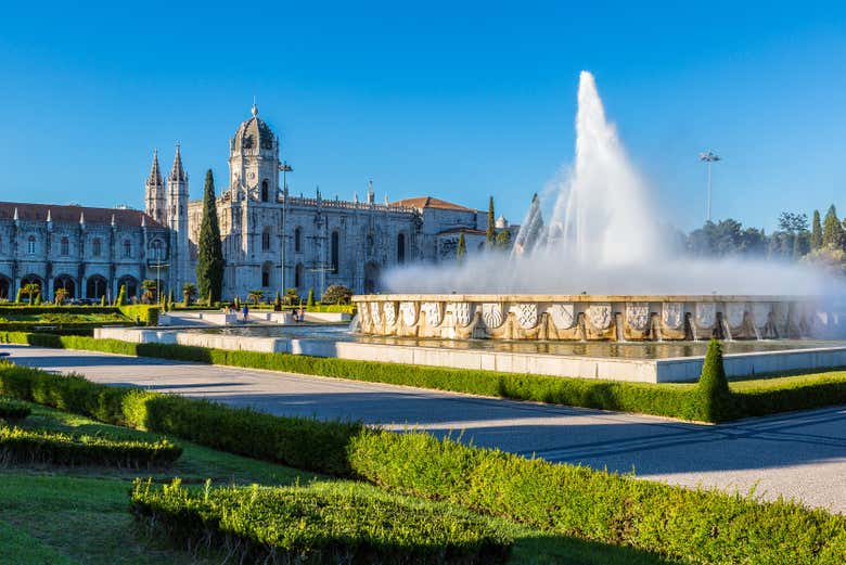 Entrada al monasterio de los Jerónimos