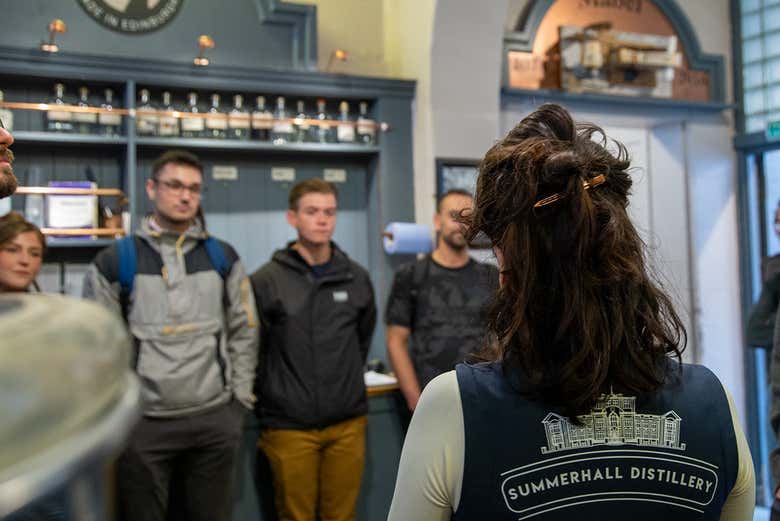 Visita a la destilería Summerhall