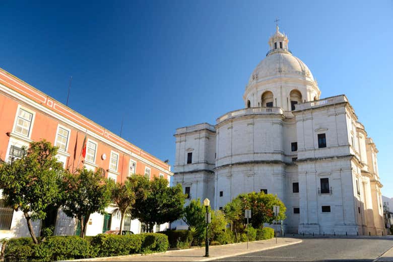 Entrada al Panteón Nacional de Portugal
