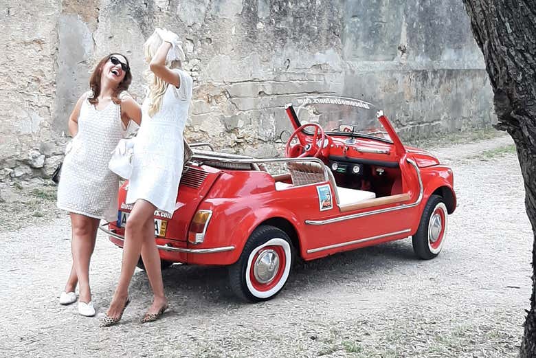 Tour privado en Fiat 500 por Lisboa