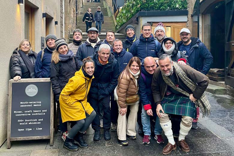 Tour del whisky por Edimburgo