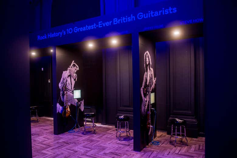 Entrada al British Music Experience