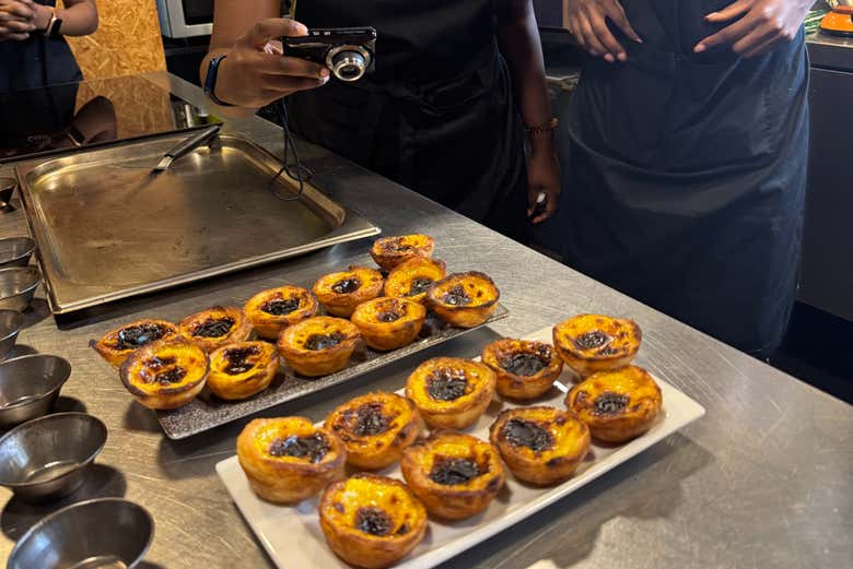 Clase de pasteles de Belém