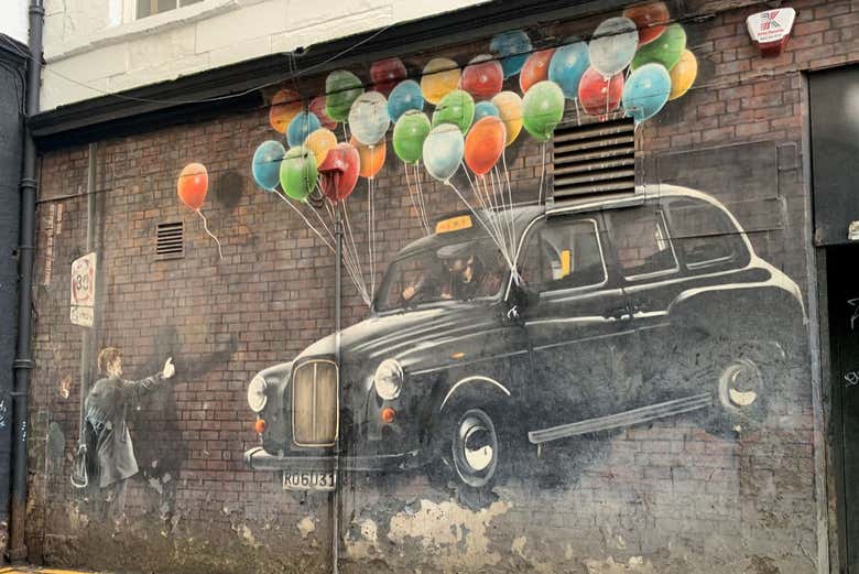 Free tour de arte urbano por Glasgow
