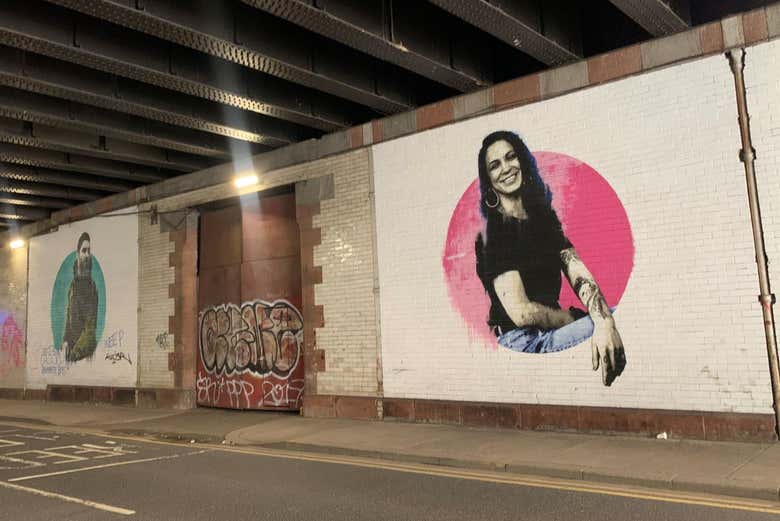 Free tour de arte urbano por Glasgow