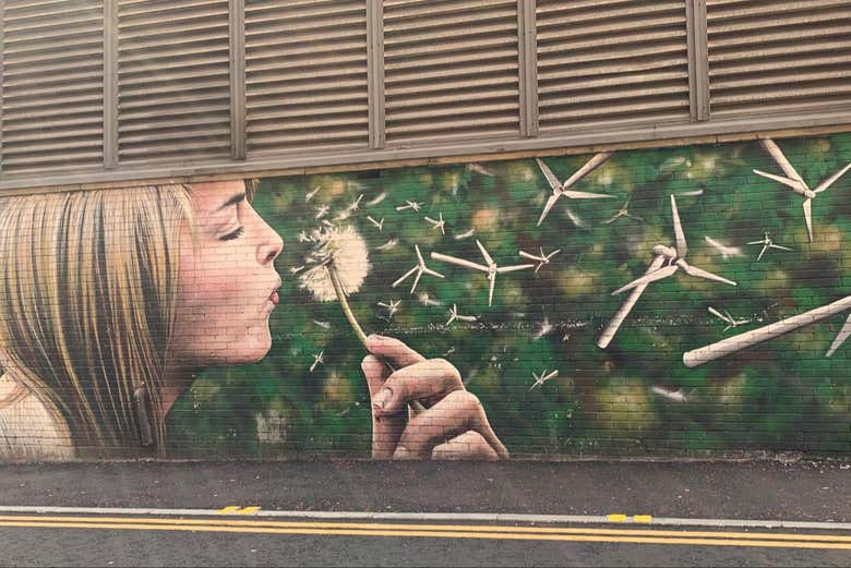 Free tour de arte urbano por Glasgow