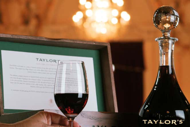Cata de vinos en Taylor's Port