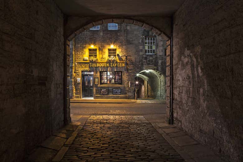 Free tour de los fantasmas de Edimburgo
