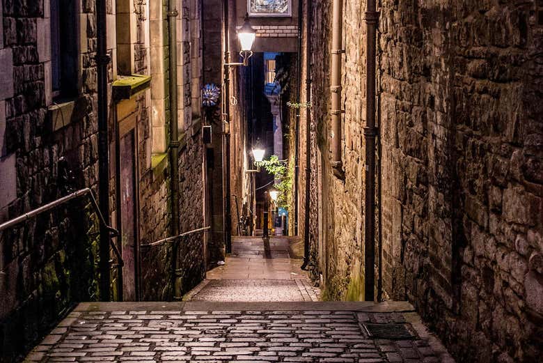 Free tour de los fantasmas de Edimburgo