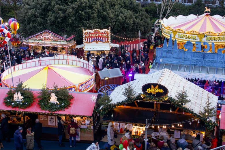 Tour navideño por Edimburgo