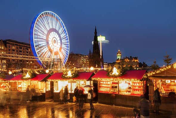 Tour navideño por Edimburgo