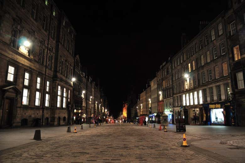 Tour de los fantasmas de Edimburgo