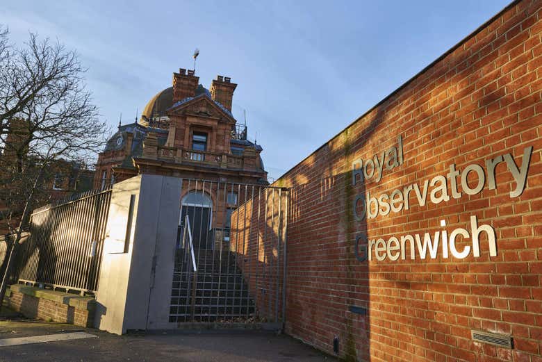 Entrada al Observatorio de Greenwich