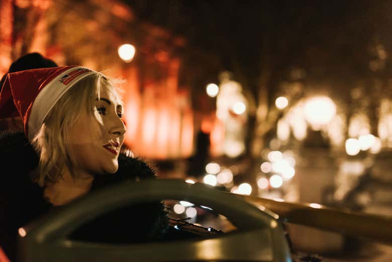 Autobús navideño de Londres