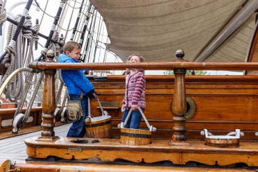 Entrada al Cutty Sark