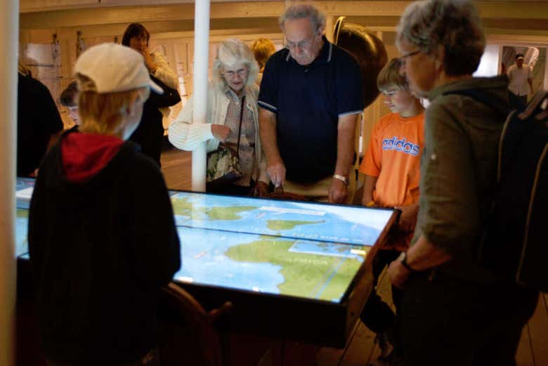 Entrada al Cutty Sark