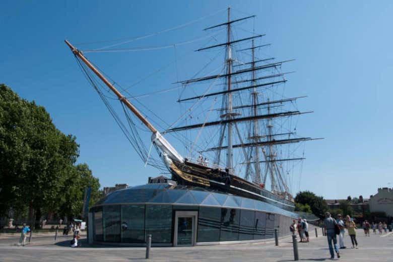 Entrada al Cutty Sark