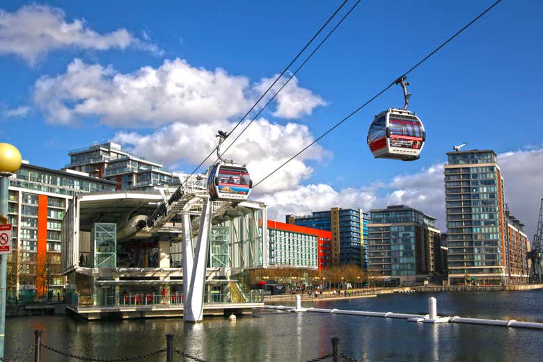 Entradas para el teleférico de Londres
