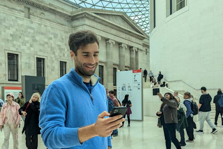 Entrada al Museo Británico con audioguía