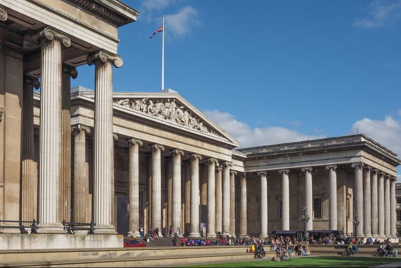 Entrada al Museo Británico con audioguía