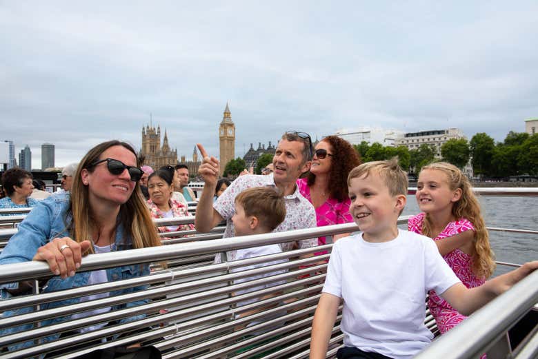 Crucero por el Támesis de Westminster a Tower Bridge