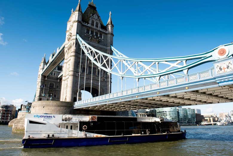 Crucero por el Támesis de Westminster a Tower Bridge