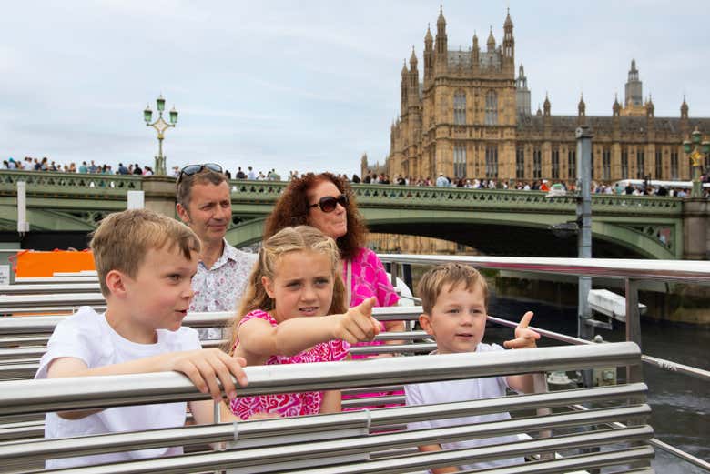 Crucero por el Támesis de Westminster a Tower Bridge
