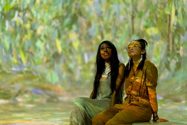 Entrada a Frameless Immersive Art Experience