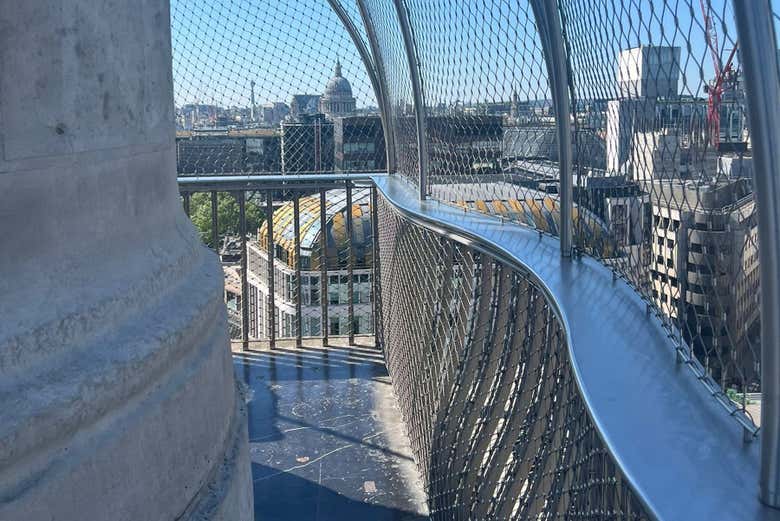Entrada al Monumento al Gran Incendio con audioguía
